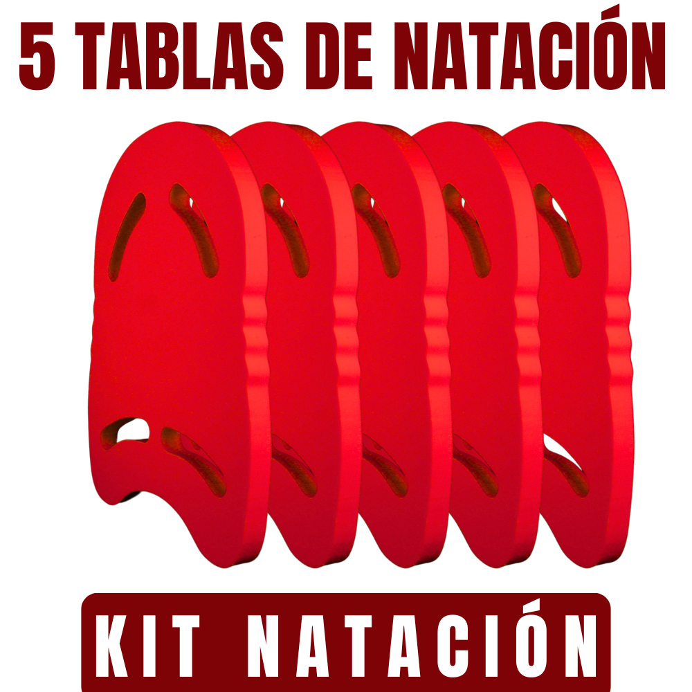 Pack 5 Tablas de Natación