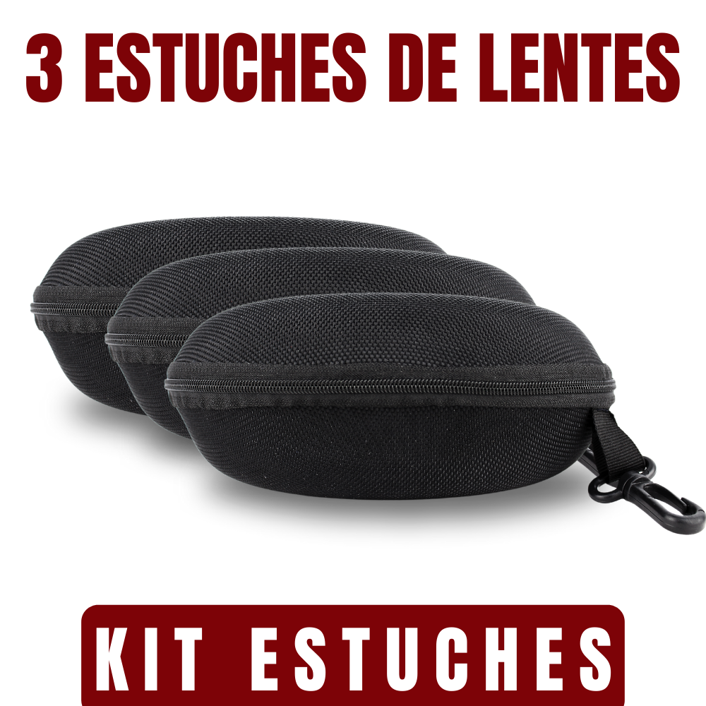 Kit 3 Estuches Impermeables para Lentes Sfeelt