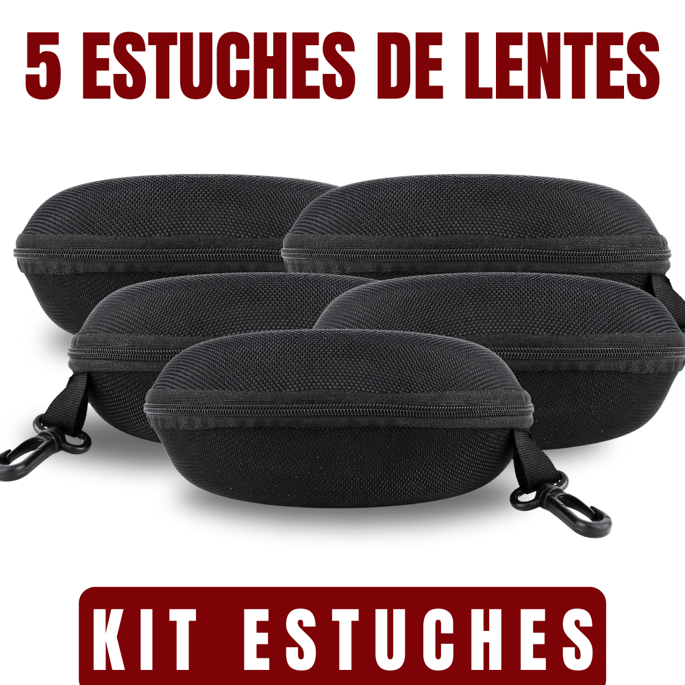 Kit 5 Estuches Impermeables para Lentes Sfeelt