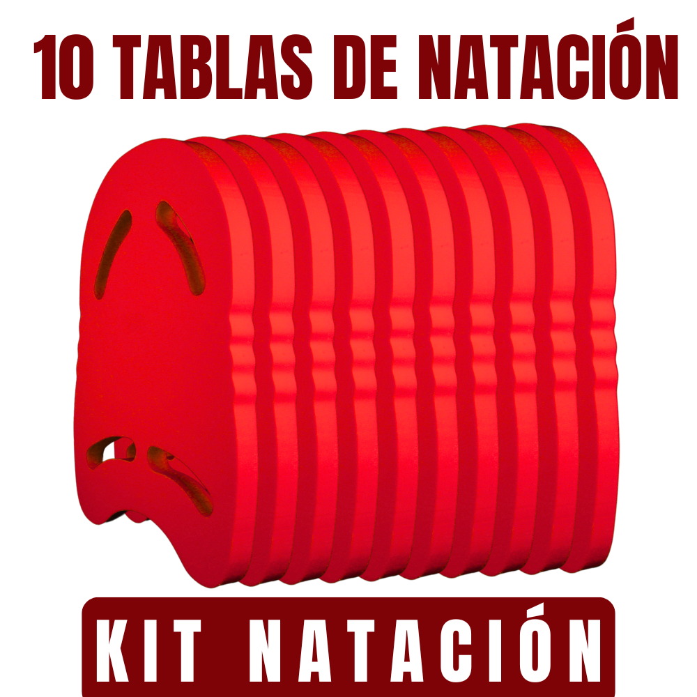 Pack 10 Tablas de Natación