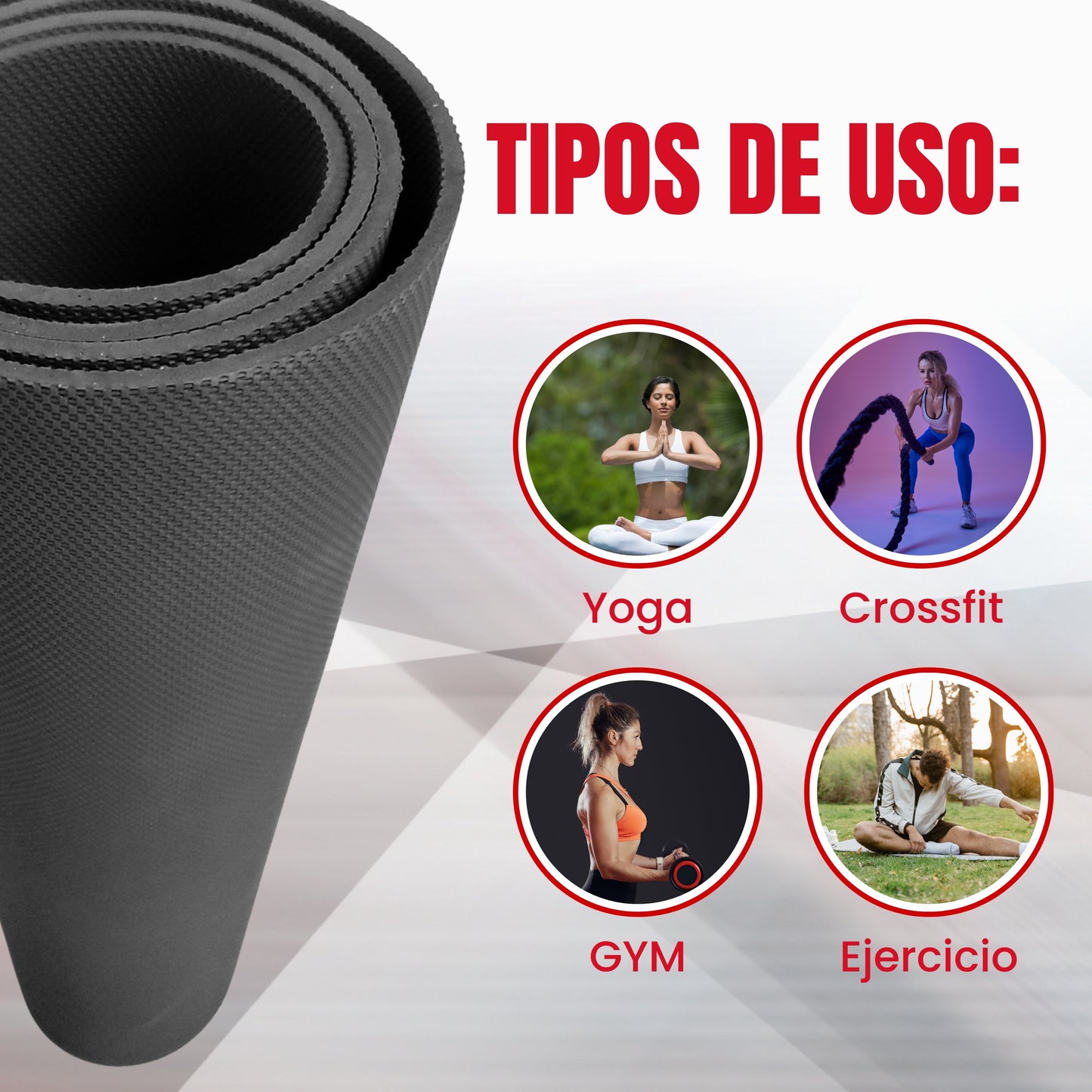 Tapete Yoga Balance Uso Rudo