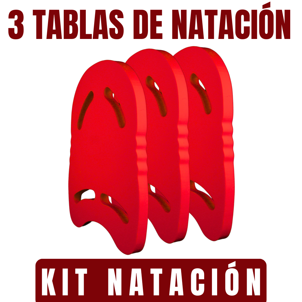 Pack 3 Tablas de Natación