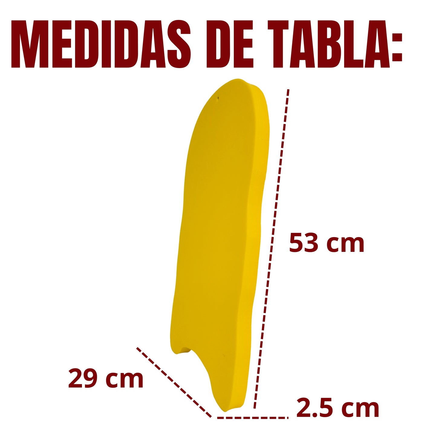 Tabla de Natación 25mm Entrenamiento