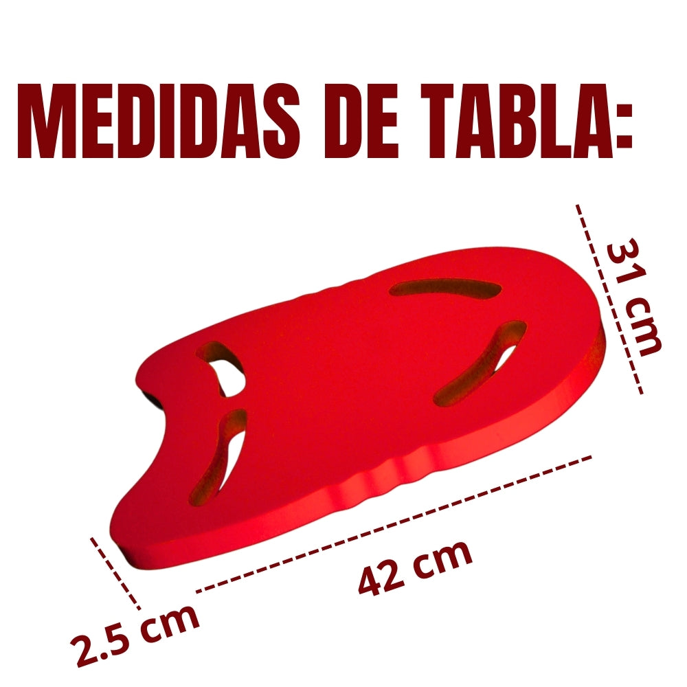 Caja 50 Tablas de Natación