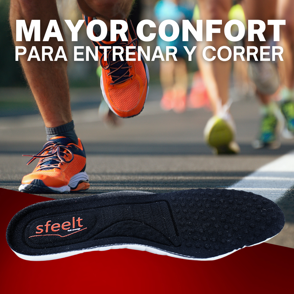 3 pares RUNNING- Plantillas para Atletas