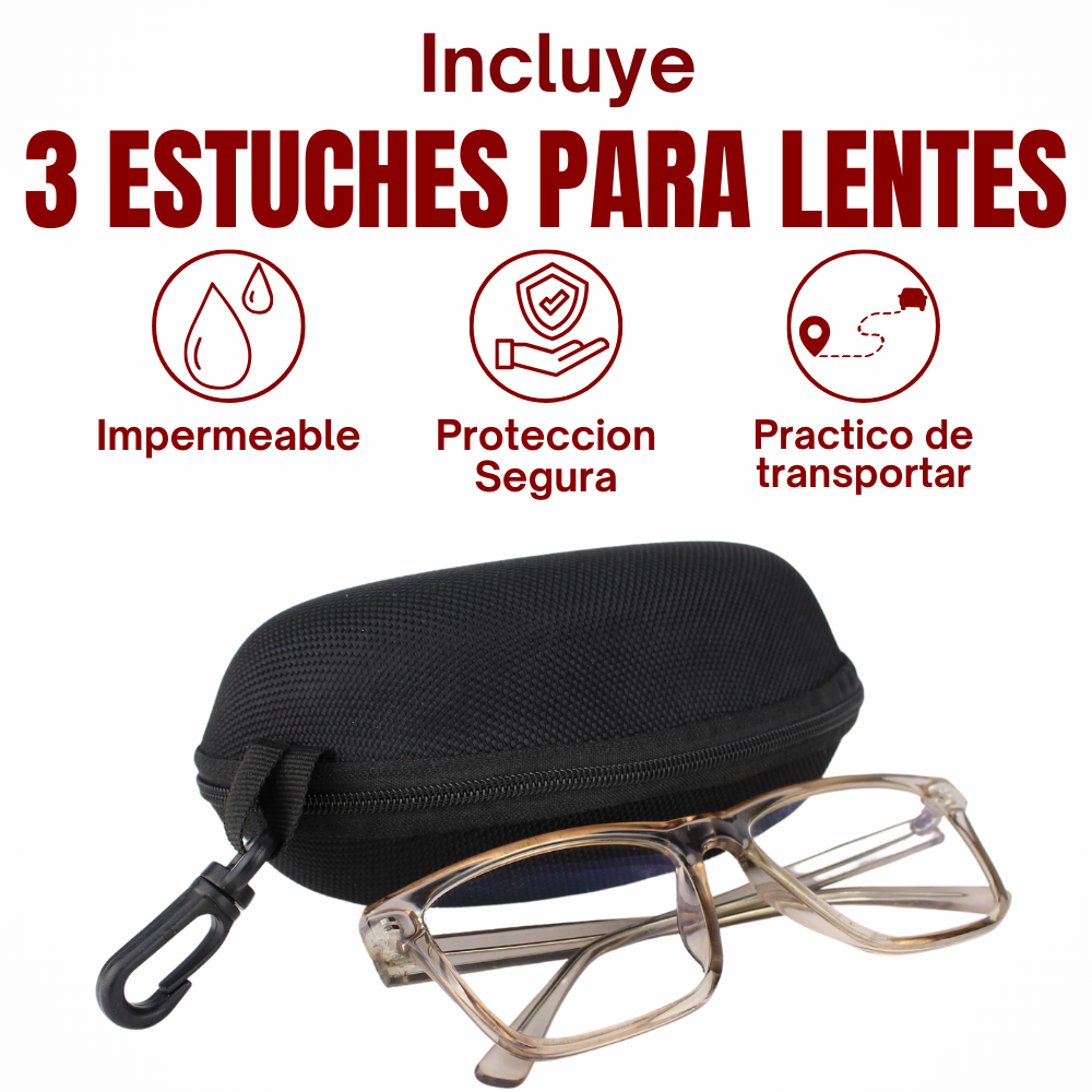 Kit 3 Estuches Impermeables para Lentes Sfeelt
