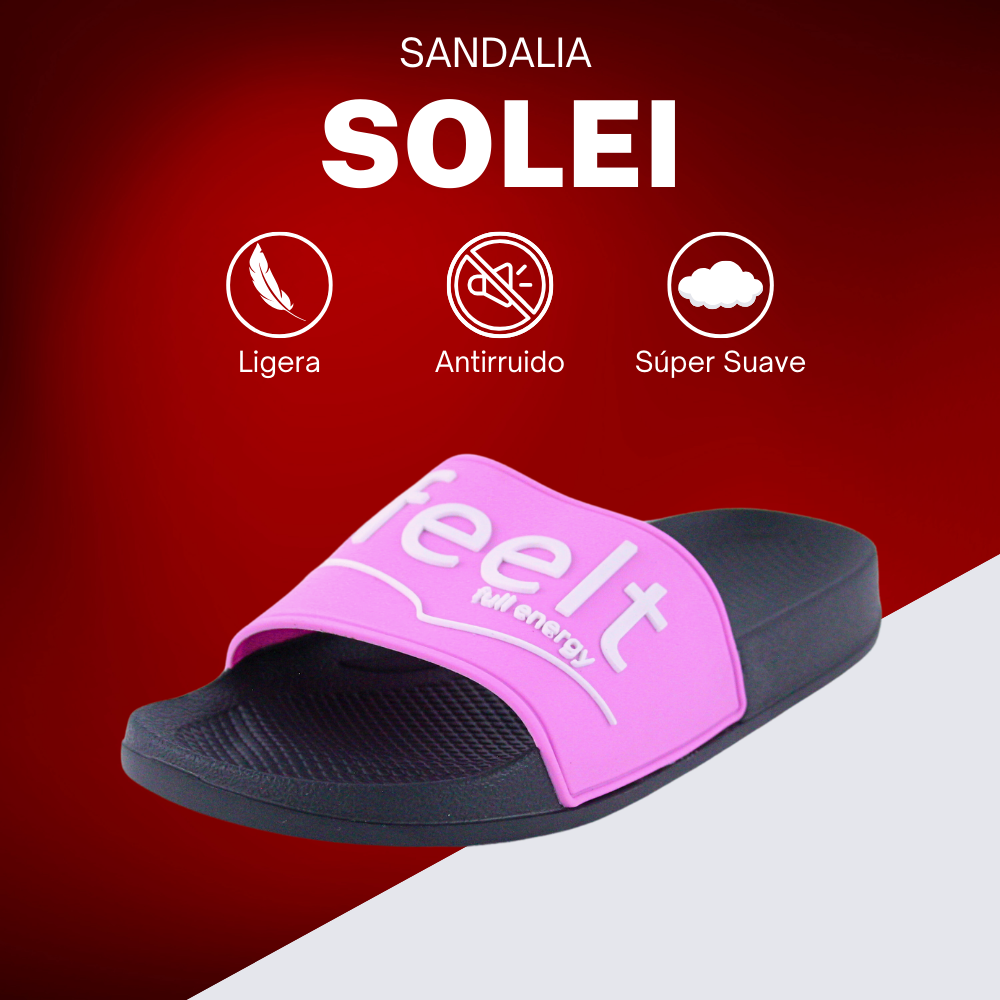 Sandalia Solei Sfeelt Rosa Pastel