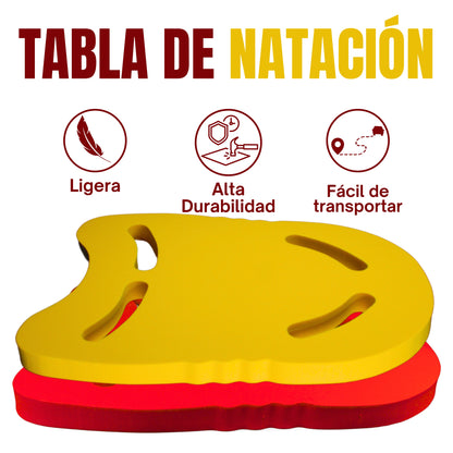 HydroKit 2 Tablas de Natación + 1 Estuche de Lentes
