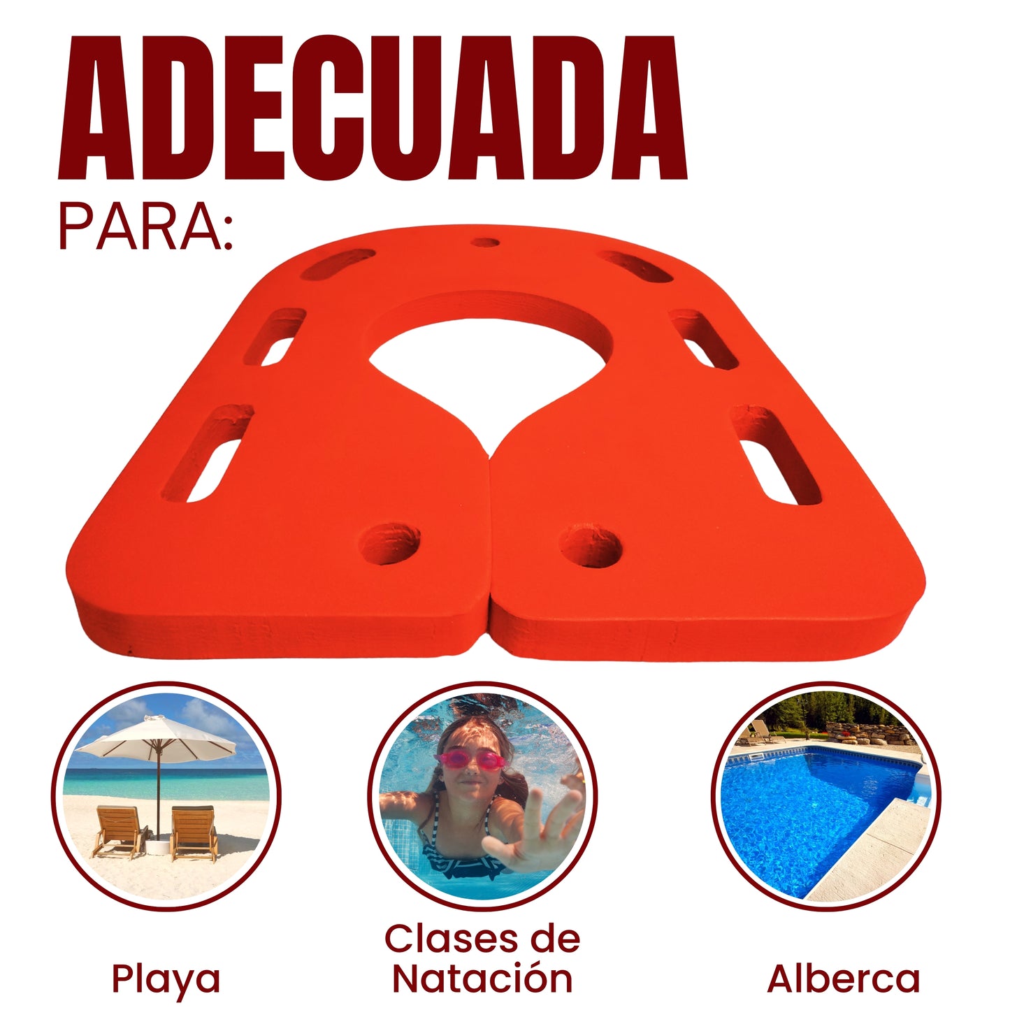Tabla de Natación 25mm Entrenamiento