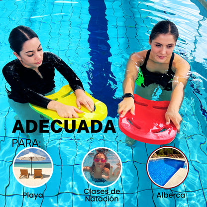 HydroKit 2 Tablas de Natación + 1 Estuche de Lentes