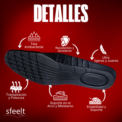 3 pares HARD - Plantillas para Trabajo