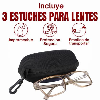 Kit 3 Estuches Impermeables para Lentes Sfeelt