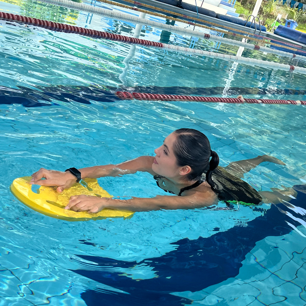 Tabla de Natación Amarilla